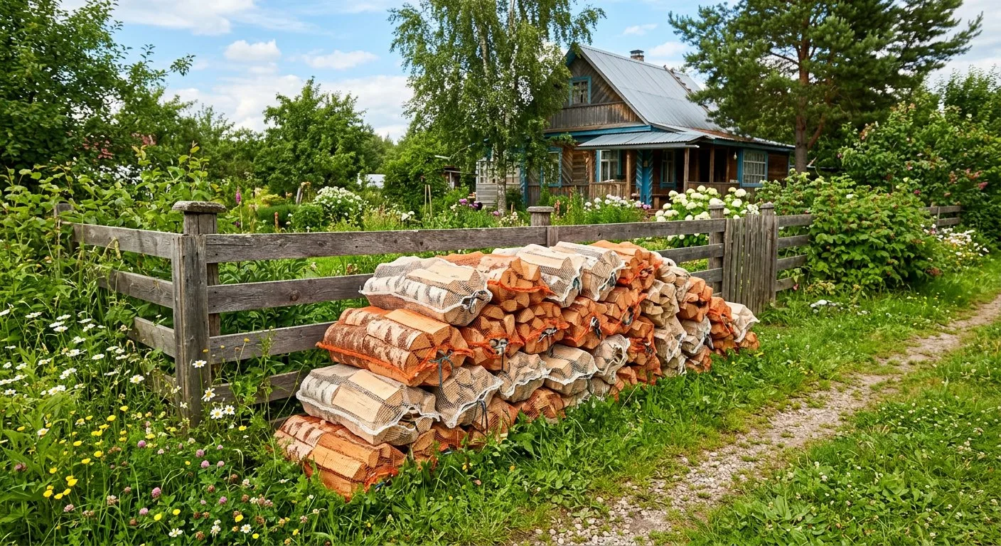 Дрова для дачи в Дмитрове